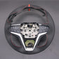 Griffowl Steering Wheel Cover for DIY Pickup Isuzu D-MAX 2021-2025. DIY kit includes hand-sewn wrap for luxury interior mods.
