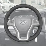 Griffowl Steering Wheel Cover for DIY Pickup Leyland DAF Vans LDV T60 2017-2020. For refined interior upgrades using our wrap and stitch kit.