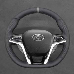 Griffowl Steering Wheel Cover for DIY Pickup Leyland DAF Vans LDV T60 2021-2024. For refined interior upgrades using our wrap and stitch kit.