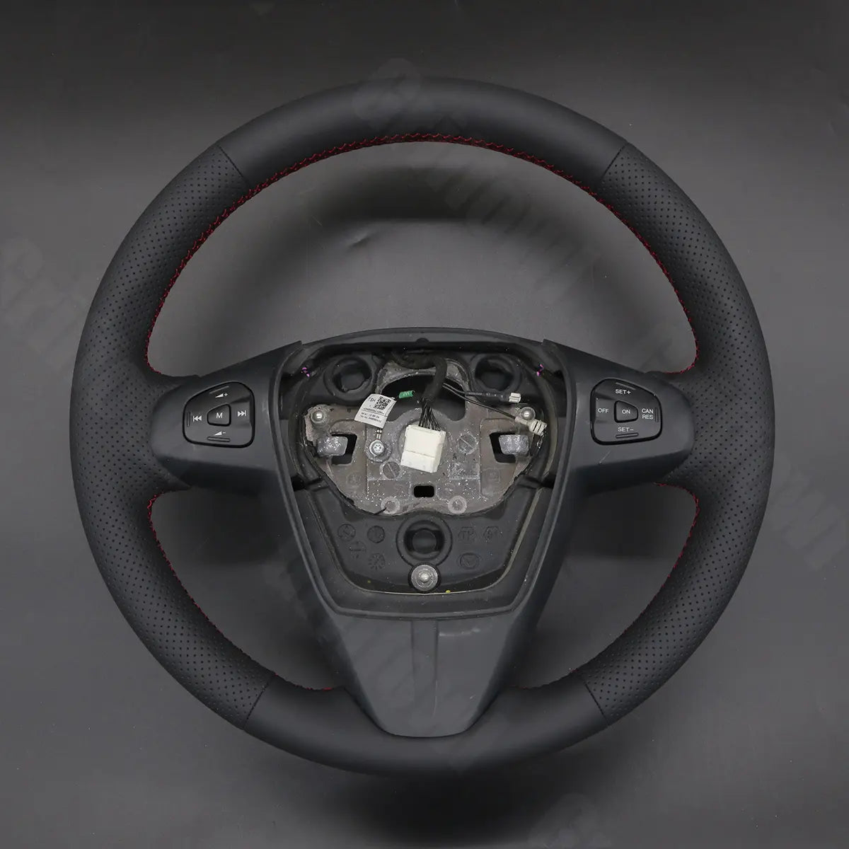 Griffowl Steering Wheel Cover for DIY Pickup Mazda BT-50 BT 50 2012-2020. Perfect grip with our steering wheel wrap and custom interior touch.