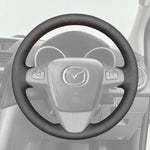 Griffowl Steering Wheel Cover for DIY Pickup Mazda BT-50 BT 50 2012-2020. Perfect grip with our steering wheel wrap and custom interior touch.