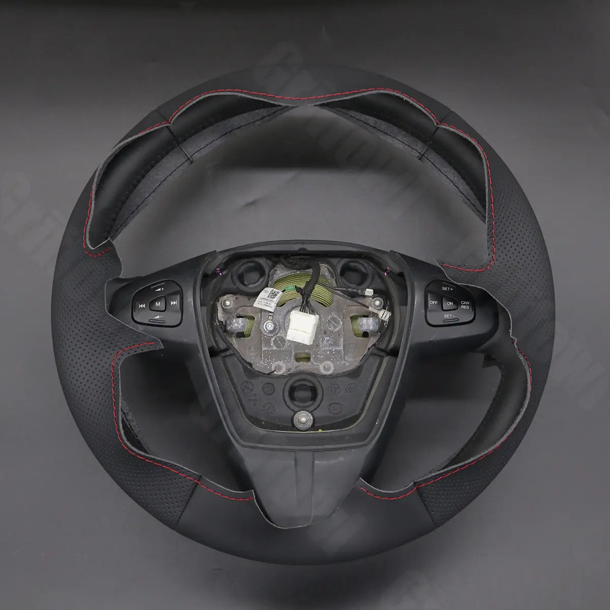 Griffowl Steering Wheel Cover for DIY Pickup Mazda BT-50 BT 50 2012-2020. Perfect grip with our steering wheel wrap and custom interior touch.