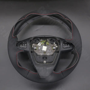 Griffowl Steering Wheel Cover for DIY Pickup Mazda BT-50 BT 50 2012-2020. Perfect grip with our steering wheel wrap and custom interior touch.