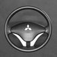 Griffowl Steering Wheel Cover for DIY Pickup Mitsubishi L200 Triton 2006-2015. Griffowl's interior mod with hand-sewn DIY steering wheel kit.
