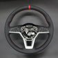 Griffowl Steering Wheel Cover for DIY Pickup Nissan Navara 2020-2025. DIY kit includes hand-sewn wrap for luxury interior mods.
