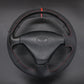 Griffowl Steering Wheel Cover for DIY Pickup Toyota Hilux Land Cruiser Prado 1996-2005. DIY kit includes hand-sewn wrap for luxury interior mods.