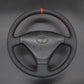 Griffowl Steering Wheel Cover for DIY Pickup Toyota Hilux Land Cruiser Prado 1996-2005. DIY kit includes hand-sewn wrap for luxury interior mods.
