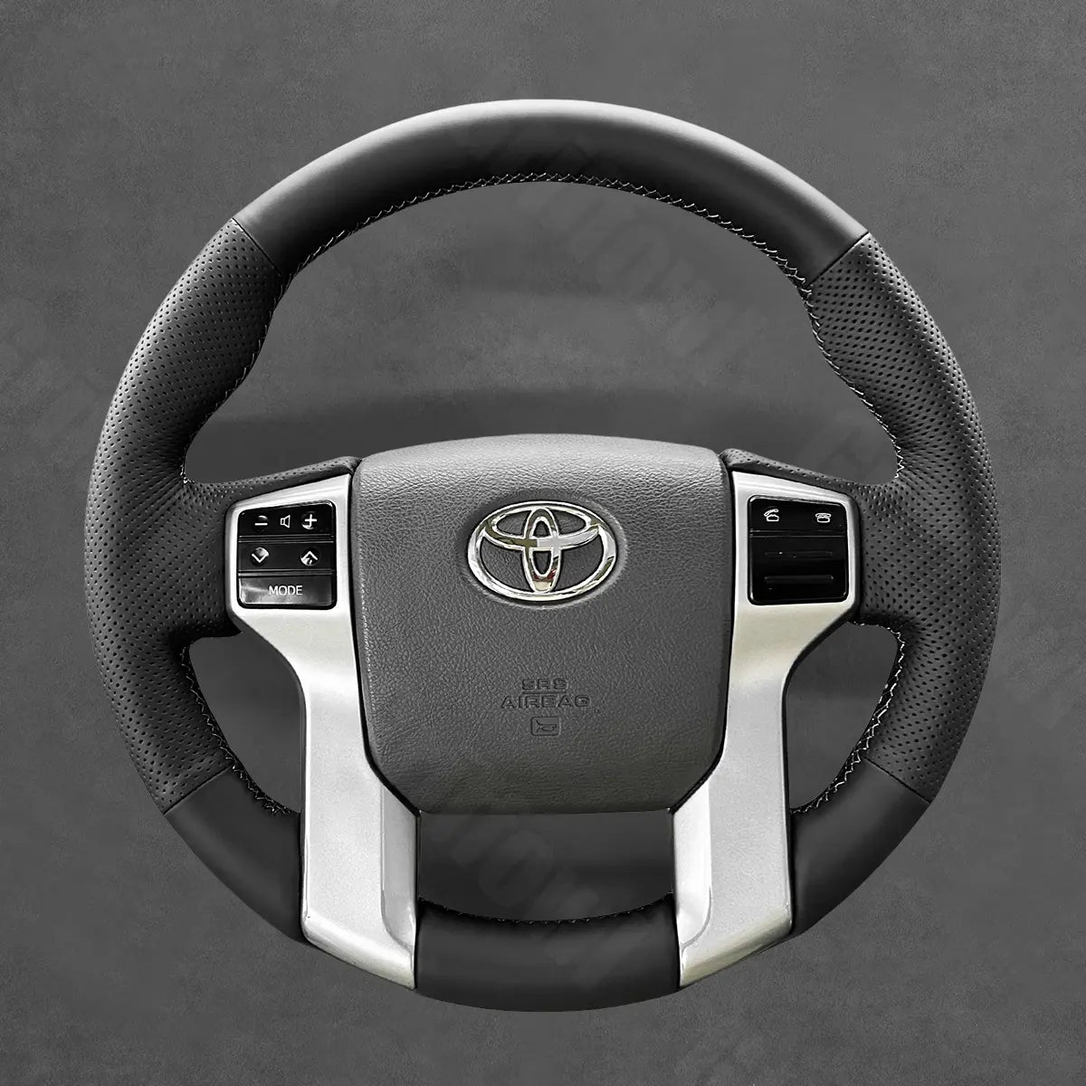 Griffowl Steering Wheel Cover for DIY Pickup Toyota Tacoma Tundra 2014-2023. Perfect grip with our steering wheel wrap and custom interior touch.