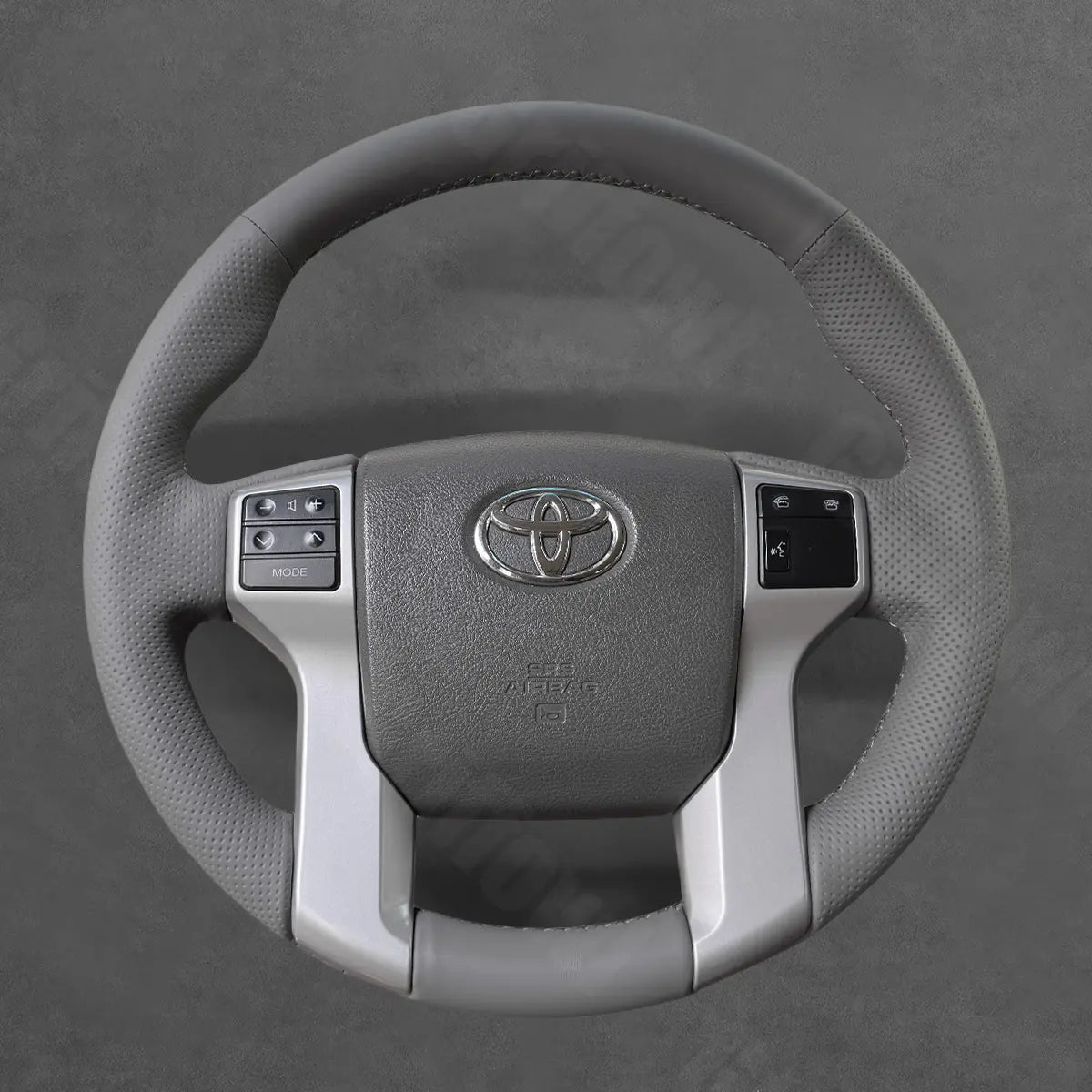 Griffowl Steering Wheel Cover for DIY Pickup Toyota Tacoma Tundra 2014-2023. Perfect grip with our steering wheel wrap and custom interior touch.