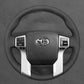 Griffowl Steering Wheel Cover for DIY Pickup Toyota Tacoma Tundra 2014-2023. Perfect grip with our steering wheel wrap and custom interior touch.