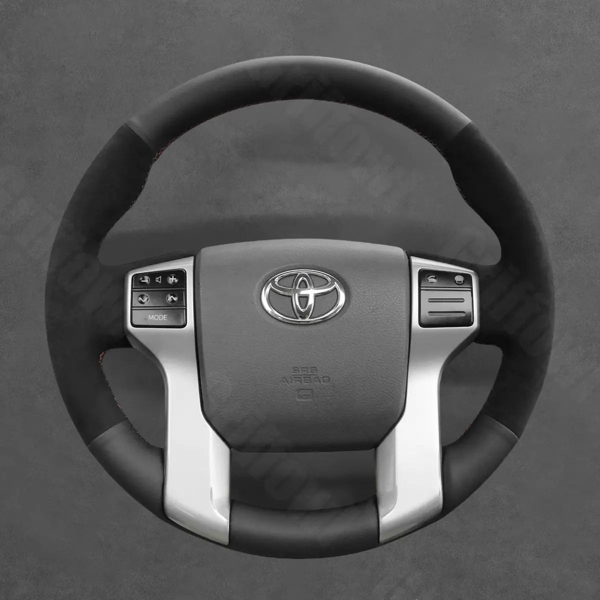 Griffowl Steering Wheel Cover for DIY Pickup Toyota Tacoma Tundra 2014-2023. Perfect grip with our steering wheel wrap and custom interior touch.