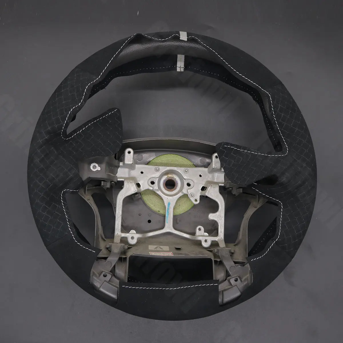 Griffowl Steering Wheel Cover for DIY Pickup Toyota Tacoma Tundra 2014-2023. Perfect grip with our steering wheel wrap and custom interior touch.