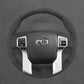 Griffowl Steering Wheel Cover for DIY Pickup Toyota Tacoma Tundra 2014-2023. Perfect grip with our steering wheel wrap and custom interior touch.