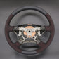 Griffowl Steering Wheel Cover for DIY Pickup Toyota Tundra 2003-2006. DIY kit includes hand-sewn wrap for luxury interior mods.
