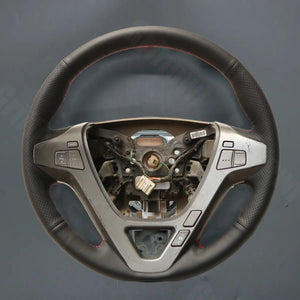 Griffowl Steering Wheel Cover for Personalized SUV Acura MDX 2007-2013. Perfect grip with our steering wheel wrap and custom interior touch.
