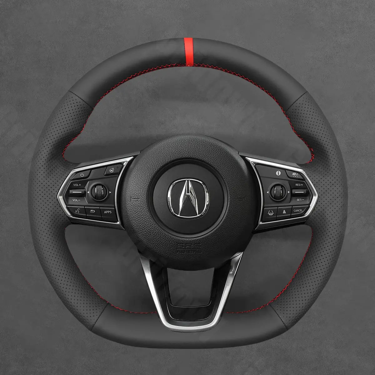 Griffowl Steering Wheel Cover for Personalized SUV Acura MDX A Spec Type S 2022 2023 2024 2025. Elevate your interior with Griffowl's wrap and stitch kit.
