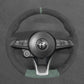 Griffowl Steering Wheel Cover for Personalized SUV Alfa Romeo Stelvio Tonale 2020-2025. Elevate your interior with Griffowl's wrap and stitch kit.