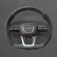 Griffowl Steering Wheel Cover for Personalized SUV Audi Q3 F3 RS Q5 FY SQ5 FY Q7 SQ7 4M Q8 SQ8 RS 2018-2022. Turn every drive into a luxury experience.
