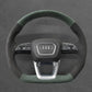 Griffowl Steering Wheel Cover for Personalized SUV Audi Q3 F3 RS Q5 FY SQ5 FY Q7 SQ7 4M Q8 SQ8 RS 2018-2022. Turn every drive into a luxury experience.