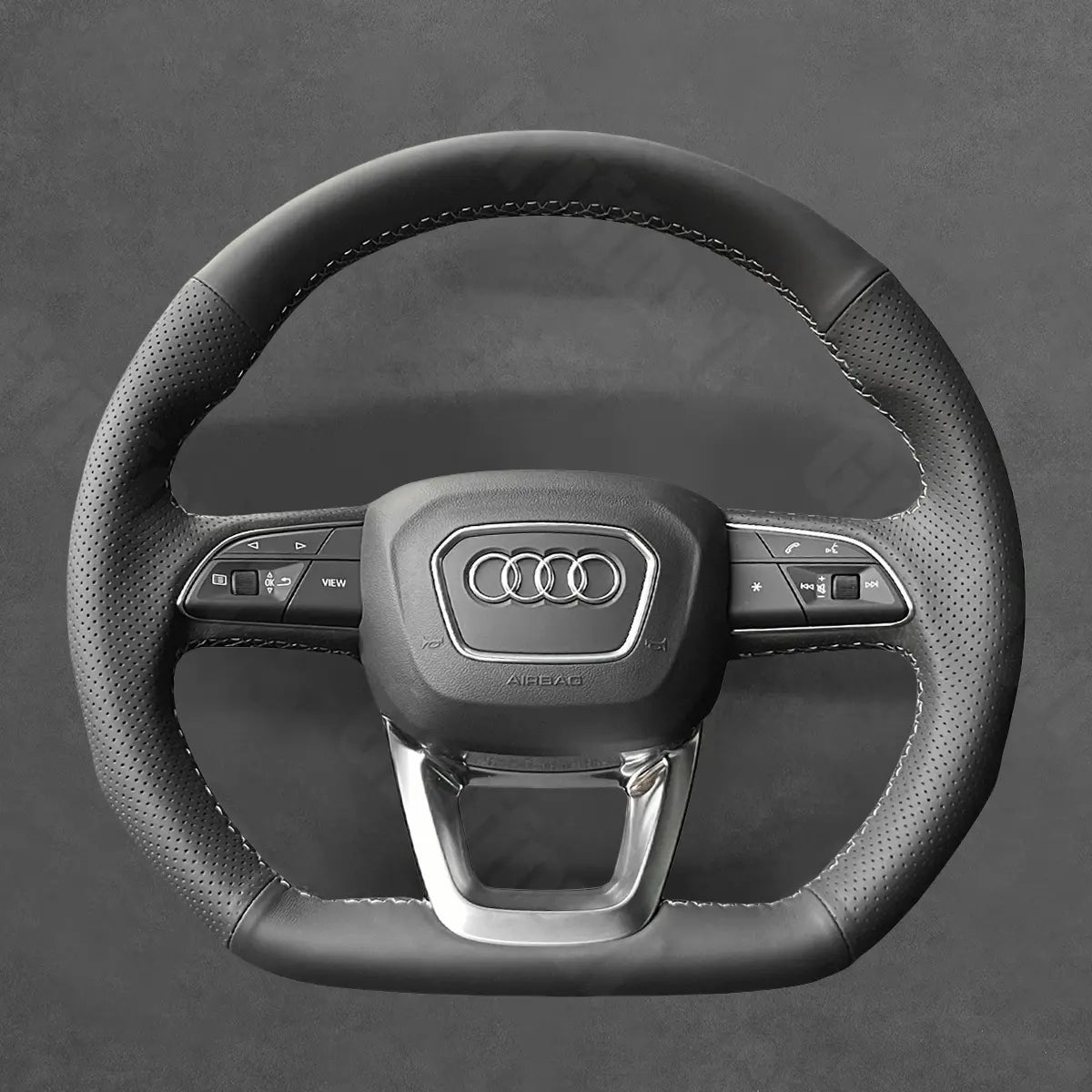 Griffowl Steering Wheel Cover for Personalized SUV Audi Q3 F3 RS Q5 FY SQ5 FY Q7 SQ7 4M Q8 SQ8 RS 2018-2022. Turn every drive into a luxury experience.