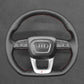 Griffowl Steering Wheel Cover for Personalized SUV Audi Q3 F3 RS Q5 FY SQ5 FY Q7 SQ7 4M Q8 SQ8 RS 2018-2022. Turn every drive into a luxury experience.