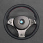 Griffowl Steering Wheel Cover for Personalized SUV BMW X3 M Sport E83 2005-2010. For refined interior upgrades using our wrap and stitch kit.