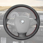 Griffowl Steering Wheel Cover for Personalized SUV BMW X5 E70 2006-2013. Perfect grip with our steering wheel wrap and custom interior touch.