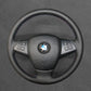 Griffowl Steering Wheel Cover for Personalized SUV BMW X5 E70 2006-2013. Perfect grip with our steering wheel wrap and custom interior touch.