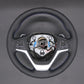 Griffowl Steering Wheel Cover for Personalized SUV BMW X5 F15 X6 F16 2013-2019. For refined interior upgrades using our wrap and stitch kit.