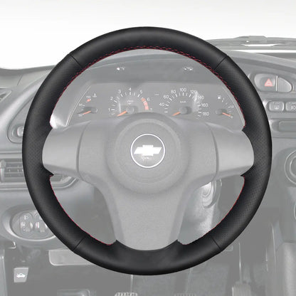 Griffowl Steering Wheel Cover for Upgrade Chevrolet Chevy Niva 2009-2020. Perfect grip with our steering wheel wrap and custom interior touch.
