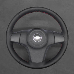 Griffowl Steering Wheel Cover for Upgrade Chevrolet Chevy Niva 2009-2020. Perfect grip with our steering wheel wrap and custom interior touch.
