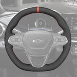 Griffowl Steering Wheel Cover for Personalized SUV Chevrolet Trax RS Trailblazer 2021-2025. Elevate your interior with Griffowl's wrap and stitch kit.
