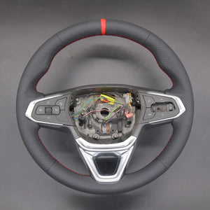 Griffowl Steering Wheel Cover for Personalized SUV Chevrolet Trax RS Trailblazer 2021-2025. Elevate your interior with Griffowl's wrap and stitch kit.

