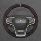 Griffowl Steering Wheel Cover for Personalized SUV Ford Bronco 2021 2022 2023 2024 2025. Elevate your interior with Griffowl's wrap and stitch kit.