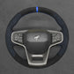 Griffowl Steering Wheel Cover for Personalized SUV Ford Bronco 2021 2022 2023 2024 2025. Elevate your interior with Griffowl's wrap and stitch kit.
