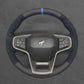 Griffowl Steering Wheel Cover for Personalized SUV Ford Bronco 2021 2022 2023 2024 2025. Elevate your interior with Griffowl's wrap and stitch kit.