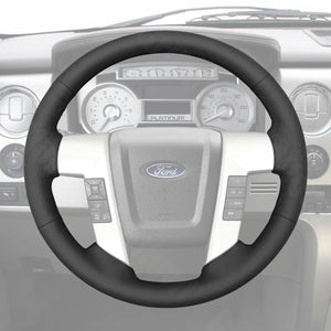 Griffowl Steering Wheel Cover for Personalized SUV Ford Expedition 2015 2016 2017. For refined interior upgrades using our wrap and stitch kit.