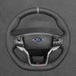 Griffowl Steering Wheel Cover for Personalized SUV Ford Explorer ST Line Timberline 2020-2025. Elevate your interior with Griffowl's wrap and stitch kit.
