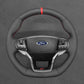 Griffowl Steering Wheel Cover for Personalized SUV Ford Explorer ST Line Timberline 2020-2025. Elevate your interior with Griffowl's wrap and stitch kit.