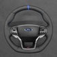 Griffowl Steering Wheel Cover for Personalized SUV Ford Explorer ST Line Timberline 2020-2025. Elevate your interior with Griffowl's wrap and stitch kit.