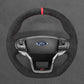 Griffowl Steering Wheel Cover for Personalized SUV Ford Explorer ST Line Timberline 2020-2025. Elevate your interior with Griffowl's wrap and stitch kit.