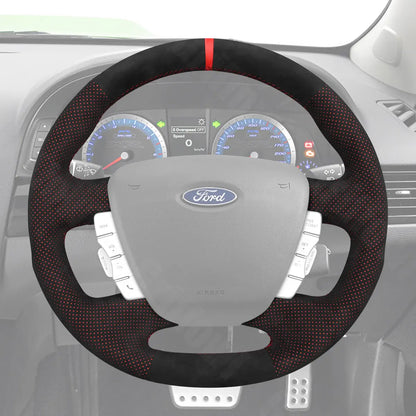 Griffowl Steering Wheel Cover for Personalized Ford Territory Falcon Ute 2011-2016. Perfect grip with our steering wheel wrap and custom interior touch.