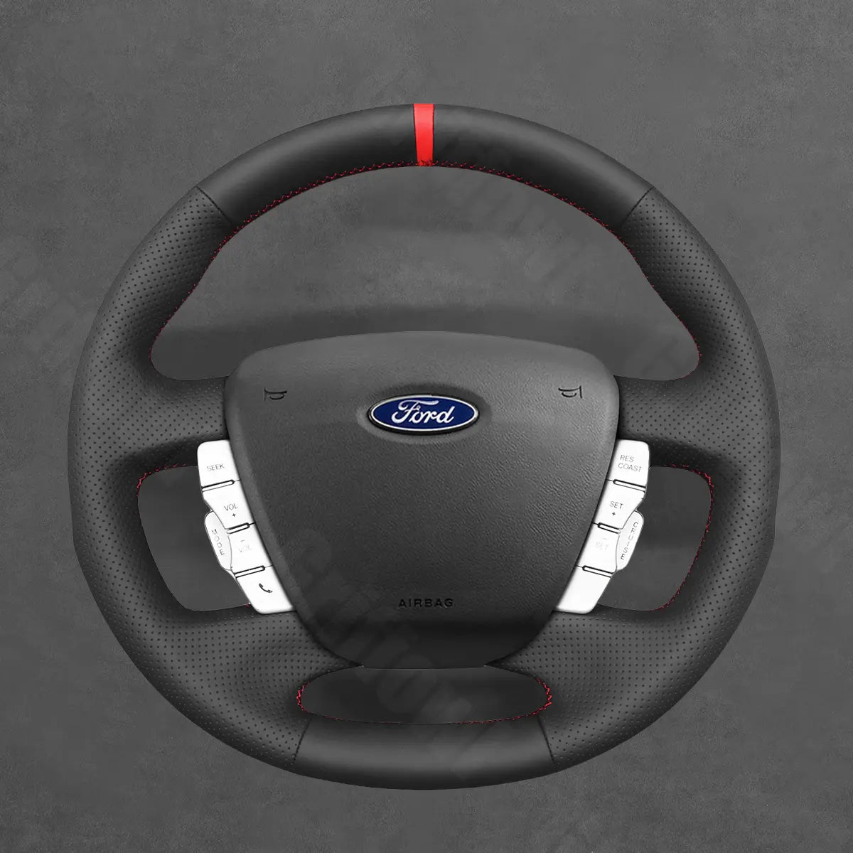 Griffowl Steering Wheel Cover for Personalized Ford Territory Falcon Ute 2011-2016. Perfect grip with our steering wheel wrap and custom interior touch.
