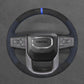 Griffowl Steering Wheel Cover for Personalized SUV GMC Yukon 2021-2024. Perfect grip with our steering wheel wrap and custom interior touch.