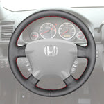 Griffowl Steering Wheel Cover for Personalized SUV Honda CRV 2002 2003 2004 2005 2006. Elevate your interior with Griffowl's wrap and stitch kit.