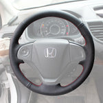 Griffowl Steering Wheel Cover for Personalized SUV Honda CRV 2012-2016. Perfect grip with our steering wheel wrap and custom interior touch.