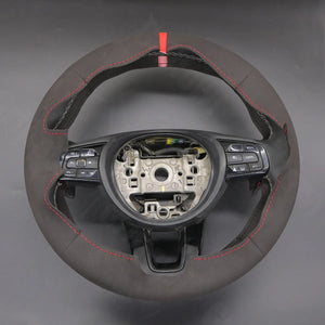 Griffowl Steering Wheel Cover for Personalized SUV Honda HRV 2021 2022. Perfect grip with our steering wheel wrap and custom interior touch.