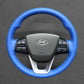 Griffowl Steering Wheel Cover for Personalized SUV Hyundai Creta ix25 2016-2021. For refined interior upgrades using our wrap and stitch kit.
