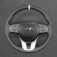 Griffowl Steering Wheel Cover for Personalized SUV Hyundai Palisade Santa Fe 2019-2023. Elevate your interior with Griffowl's wrap and stitch kit.

