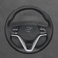 Griffowl Steering Wheel Cover for Personalized SUV Hyundai Tucson III 2015-2021. For refined interior upgrades using our wrap and stitch kit.
